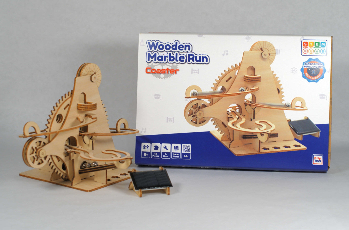 Wooden Marble Run | Coaster