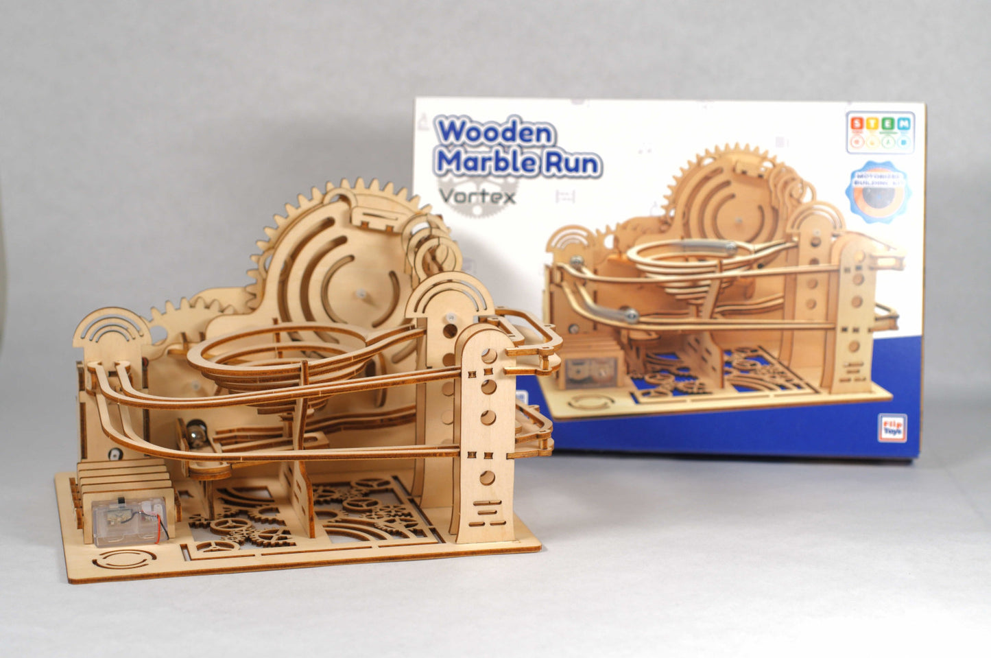 Wooden Marble Run | Vortex